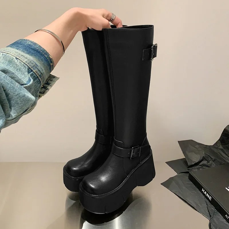 Women's Knee-high Boots Classi - Street Fashion Style Youtube recension och pris